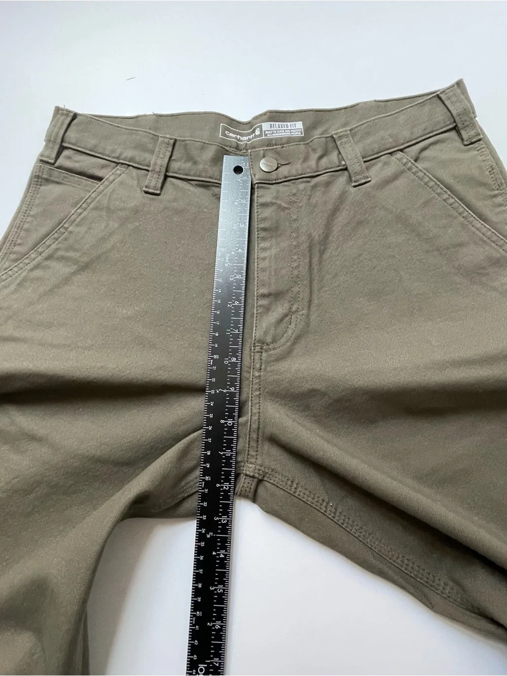 Carhartt Men’s Olive Work Pants - Rugged Utility Trousers